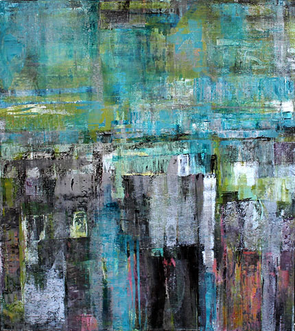 Rosemary Eagles nz abstract artist, acrylic on linen and aluminium panel